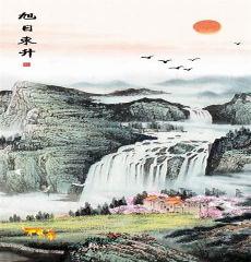 山水画对着大门好吗